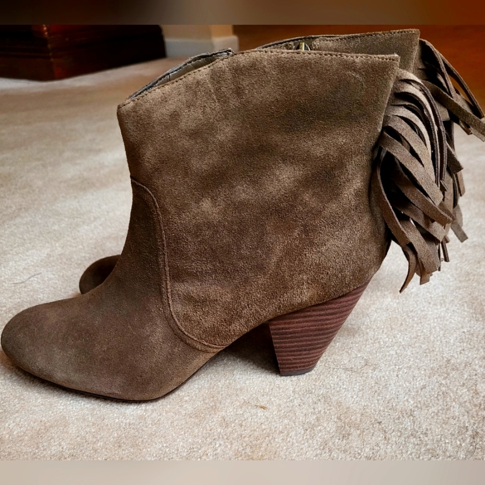 Jessica Simpson Suede Ankle Booties Size 9 NEW
